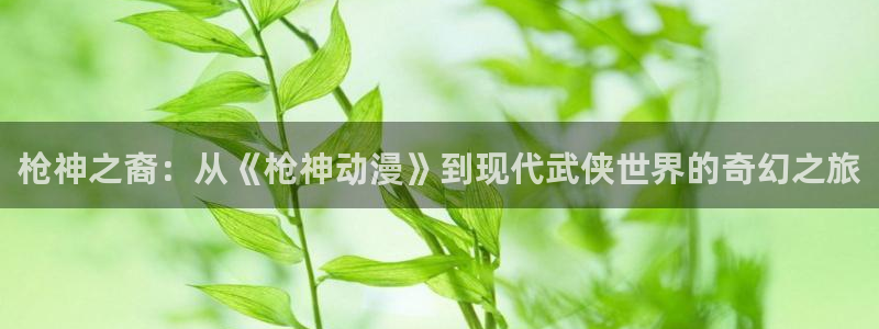 omofun完整版动漫：枪神之裔：从《枪神动漫》到现代武侠世界的奇幻之旅